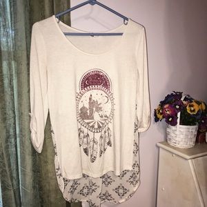 About a Girl: white tee S